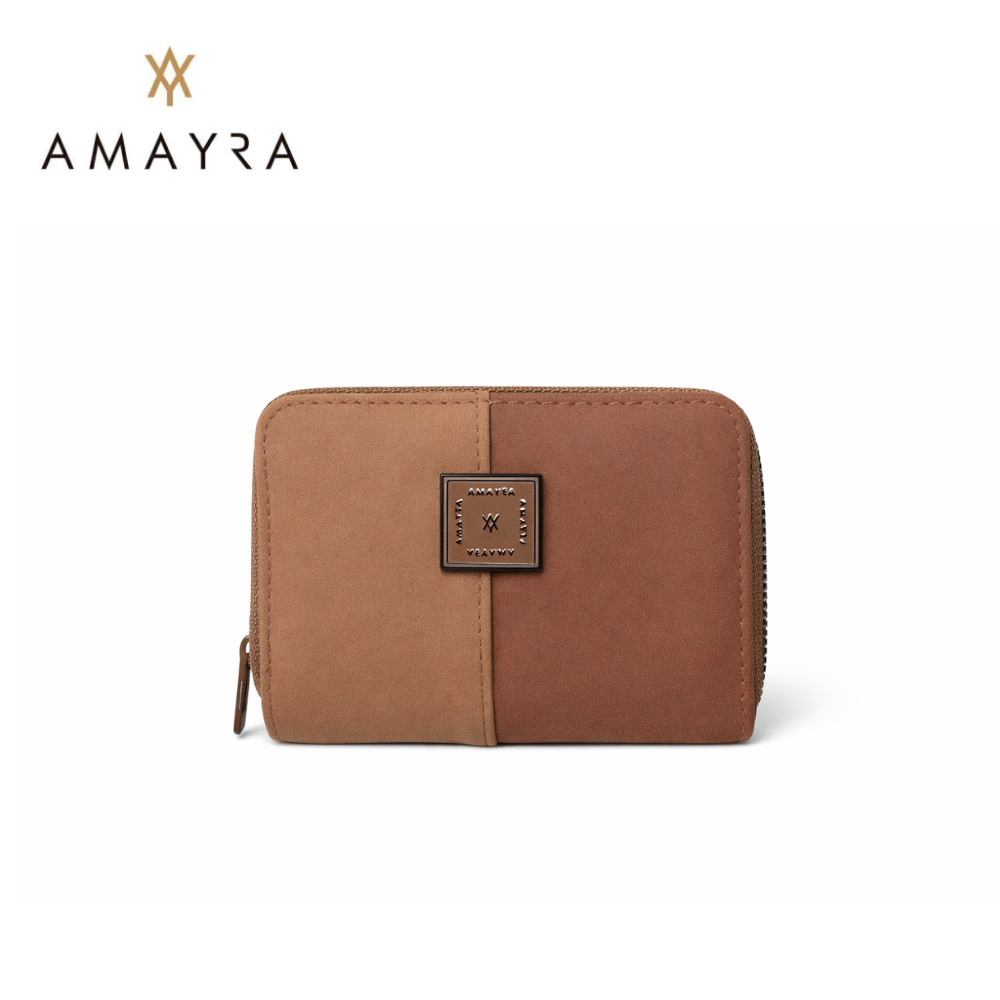 BILLETERA BICOLOR APLIQUE AMAYRA