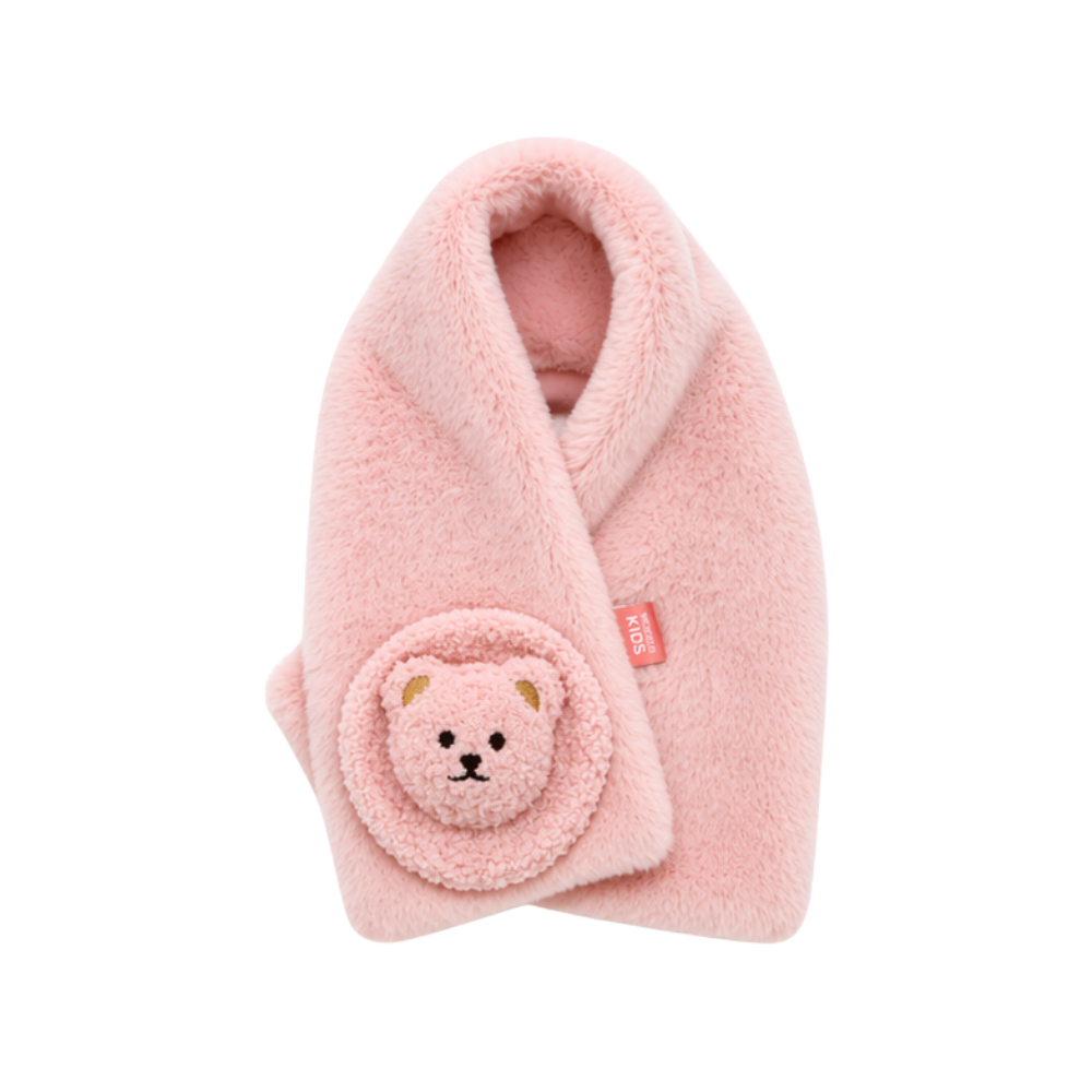 BUFANDA INFANTIL PELUCHE OSO