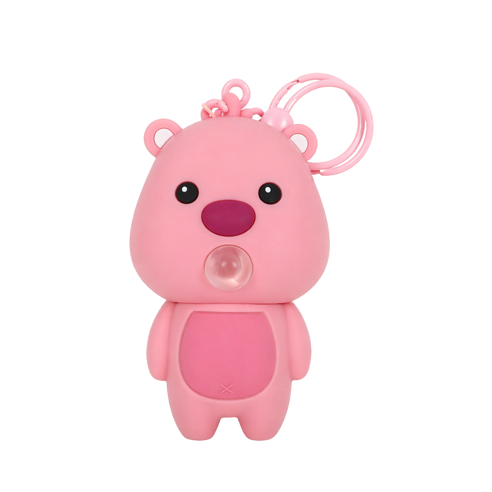 LLAVEROS DE SILICONA CHARM PERSONAJE BURBUJA