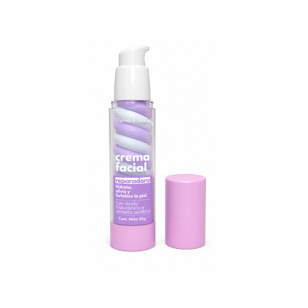 CREMA FACIAL CON FORMULA ESPIRAL TYL