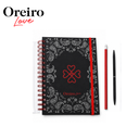 SET CUADERNO A5 + BIROME OREIRO LOVE
