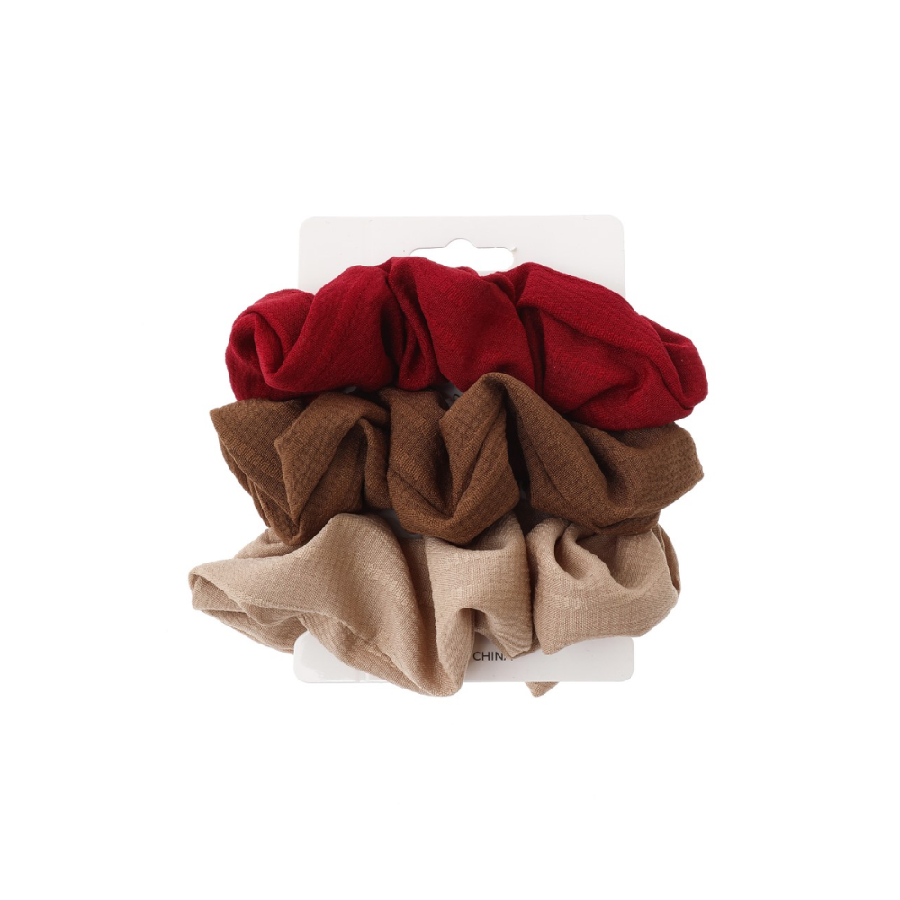 SET COLERO SCUNZI X3 COLOR LISO