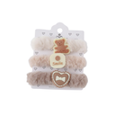 SET COLERO SCUNZI X3 APLIQUE TEDDY