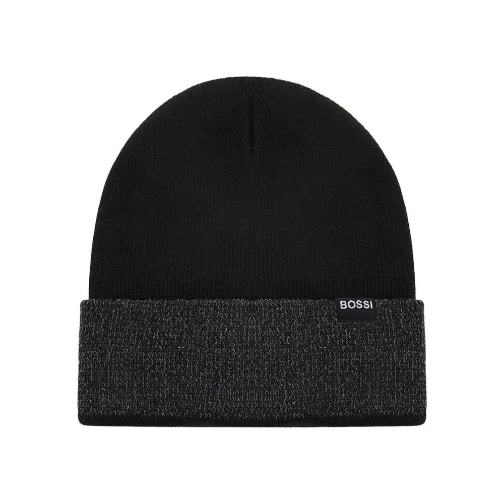 GORRO BICOLOR APLIQUE BOSSI