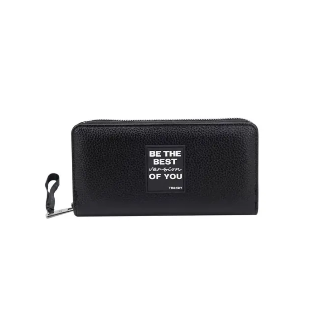 BILLETERA FICHERO APLIQUE FRONTAL TRENDY
