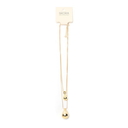COLLAR DOBLE GOTA DORADA SKORA