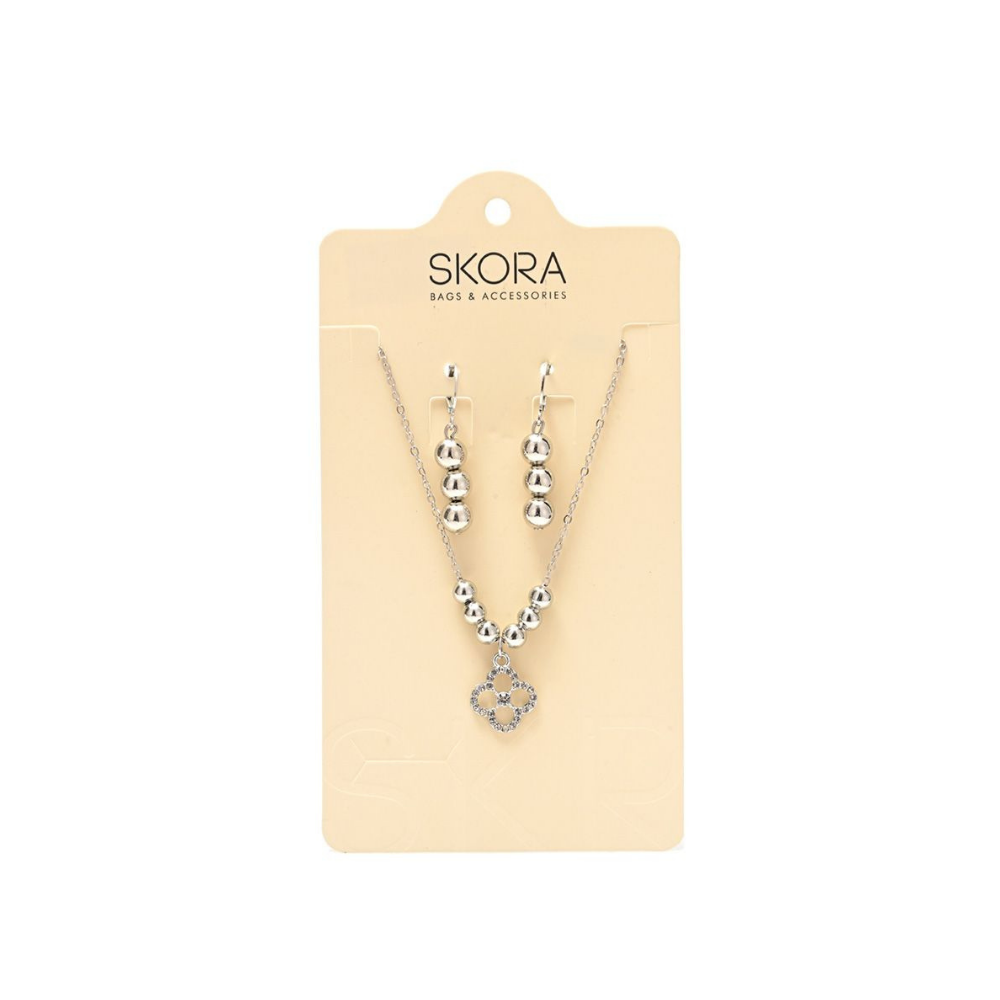 SET DE AROS + COLLAR SKORA