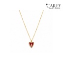 COLLAR DIJE CORAZÓN CAREY