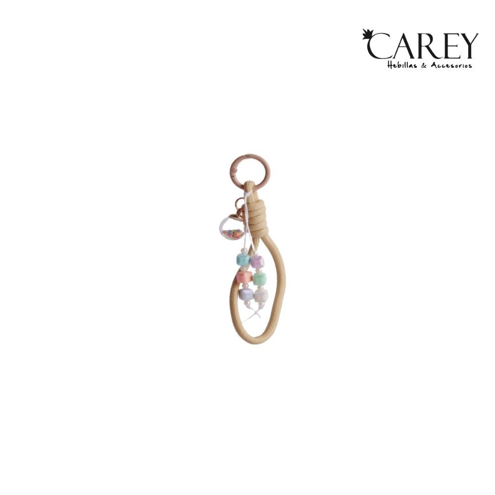 LLAVERO ESFERAS PASTEL CAREY