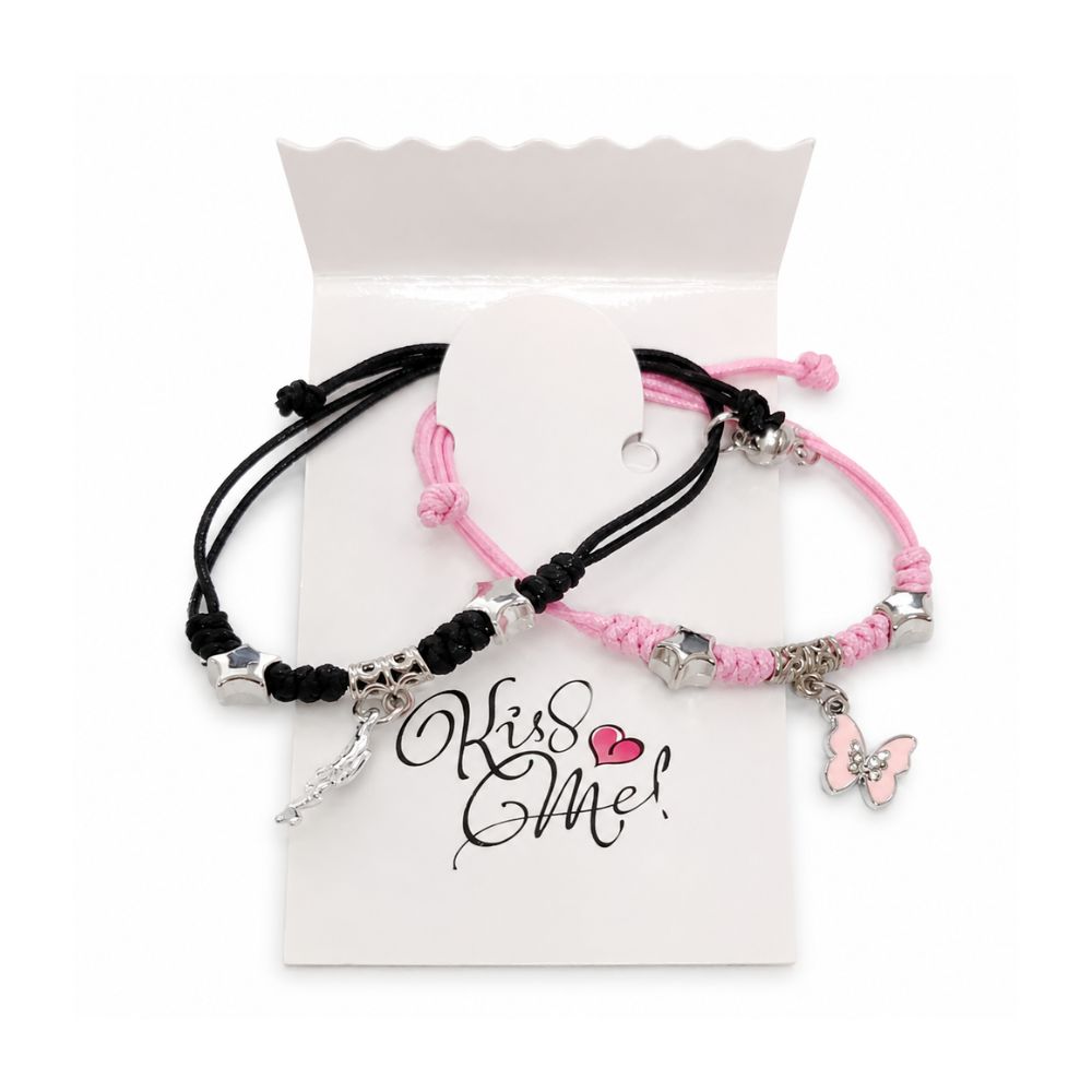 PULSERAS  AMISTAD X2 CON DIJE