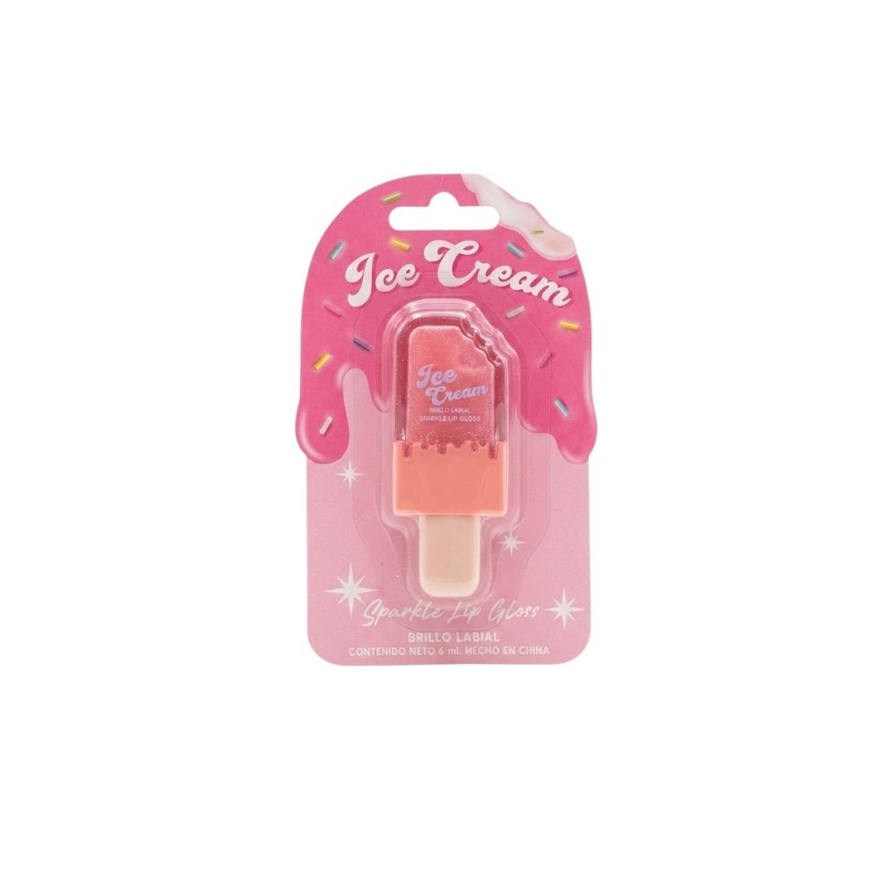 LIP GLOSS DISEÑO PALETA DE HELADO