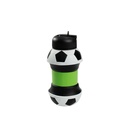 BOTELLA SILICONA PLEGABLE PELOTA DE FUTBOL