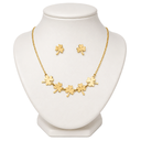 SET DE COLLAR Y AROS TRÉBOL DE LA SUERTE