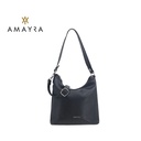 CARTERA MINI BAG TIPO HOBO CON HEBILLA FRONTAL  AMAYRA