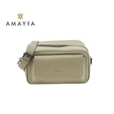 MINI BAG DOBLE COMPARTIMIENTO Y SOLAPA FRONTAL AMAYYRA