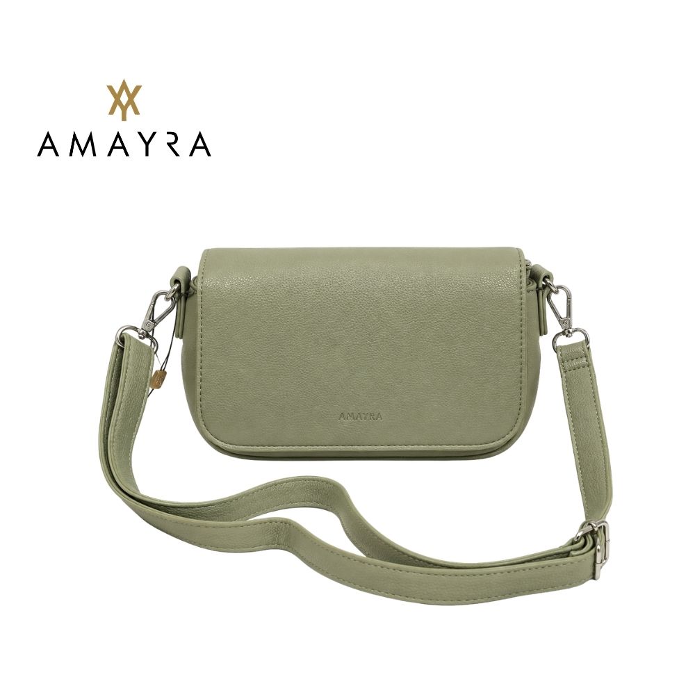 MINI BAG CON SOLAPA Y BROCHES METÁLICOS AMAYRA