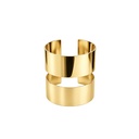 BRAZALETE RIGIDO DISEÑO DOBLE BANDA CALADA