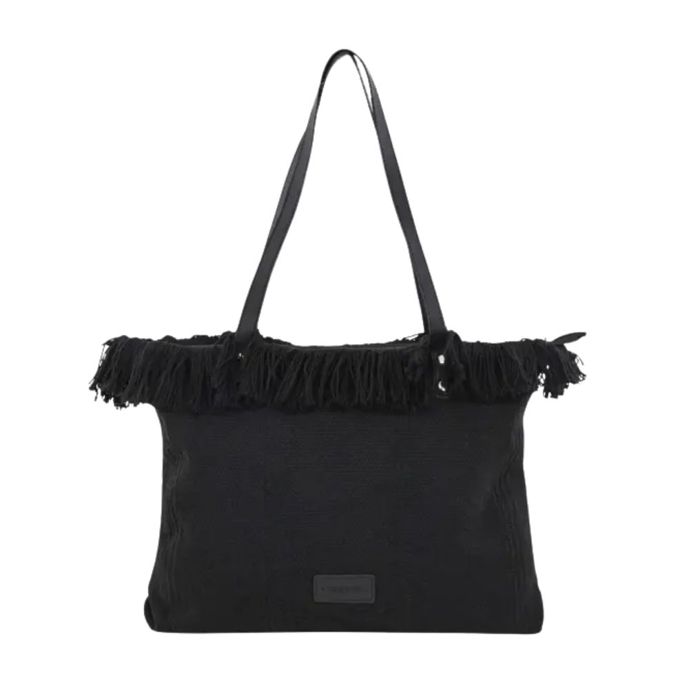 BOLSO TOTE PLAYERO CON FLECOS URBANO TRENDY