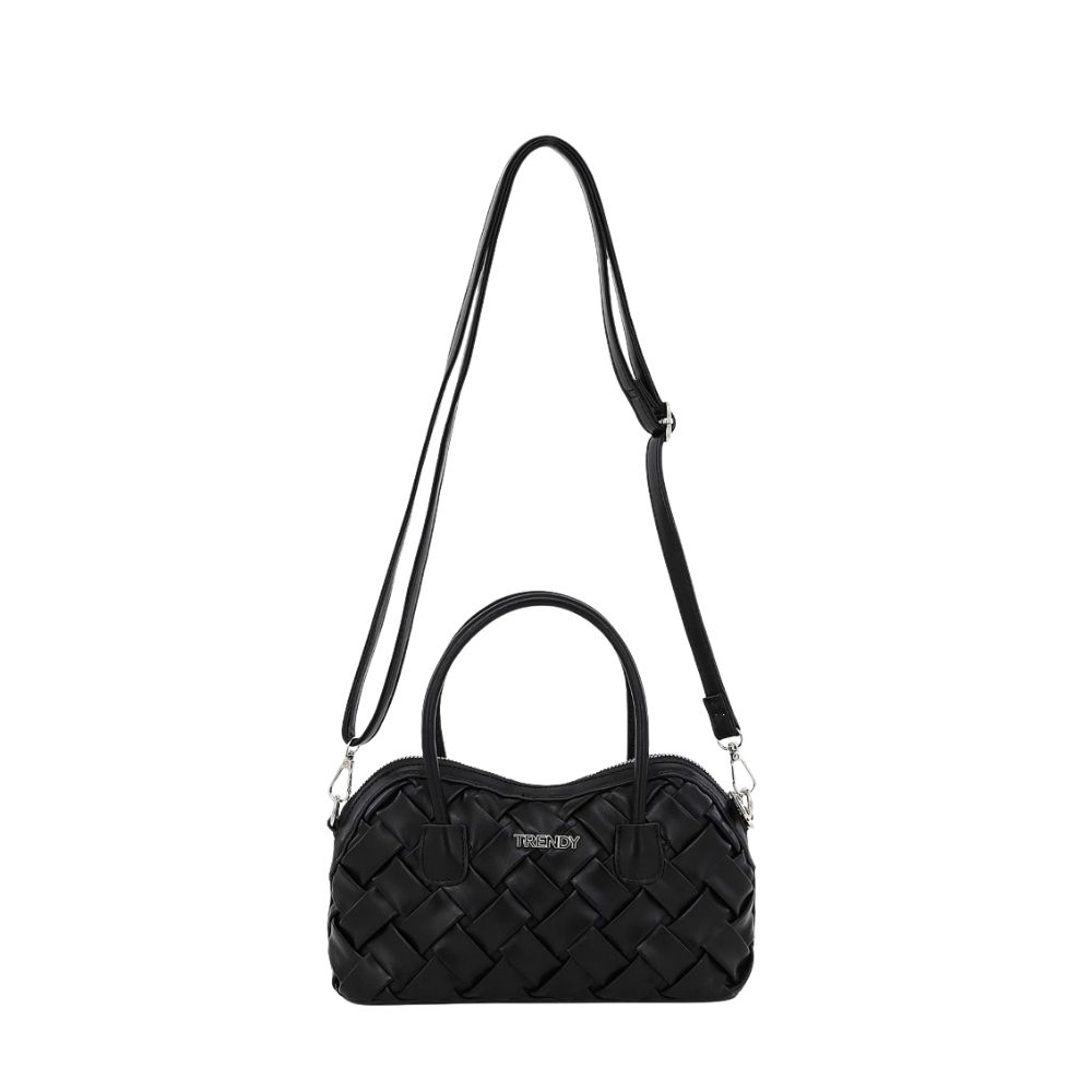 CARTERA MINI BANDOLERRA TRENZADA TRENDY