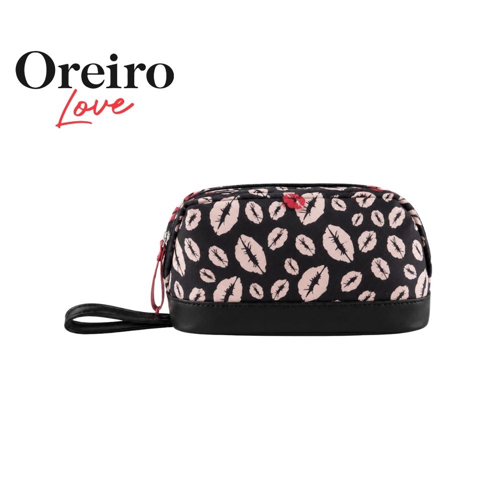 PORTACOSMETICO CON BASE ECOCUERO OREIRO LOVE