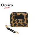 BILLETERA COMPACTA LEOPARDO OREIRO LOVE