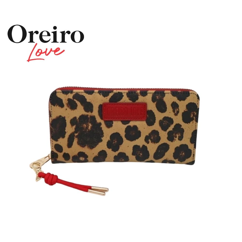 BILLETERA ANIMAL PRINT OREIRO LOVE