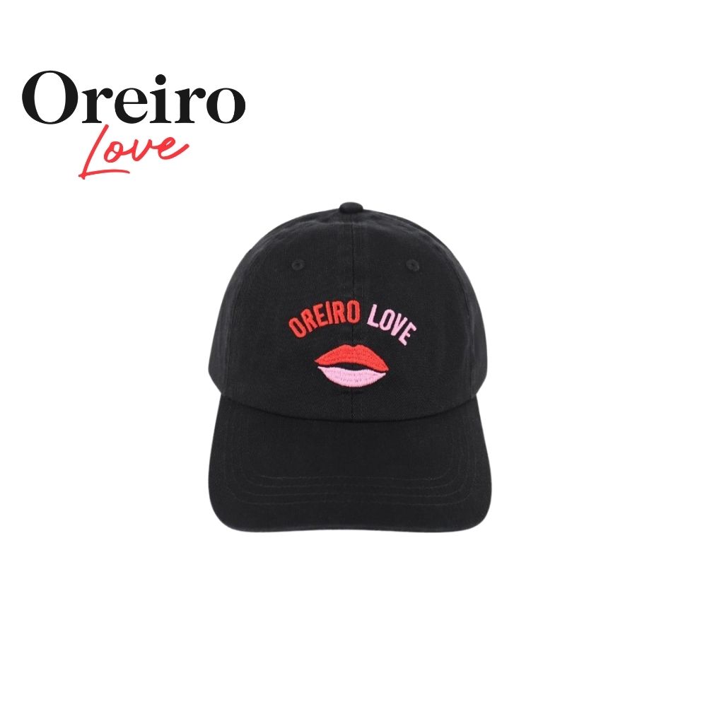 GORRA CAP BORDADO DE LABIOS OREIRO LOVE