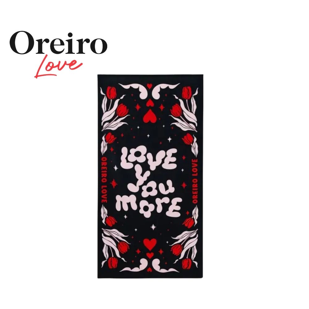 TOALLÓN PLAYERO "LOVE YOU MORE" OREIRO LOVE