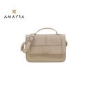 BANDOLERA CON SOLAPA Y CORREA AJUSTABLE AMAYRA