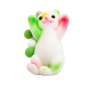 SQUISHY GATITO CON PELOTIAS DE COLORES  11CM