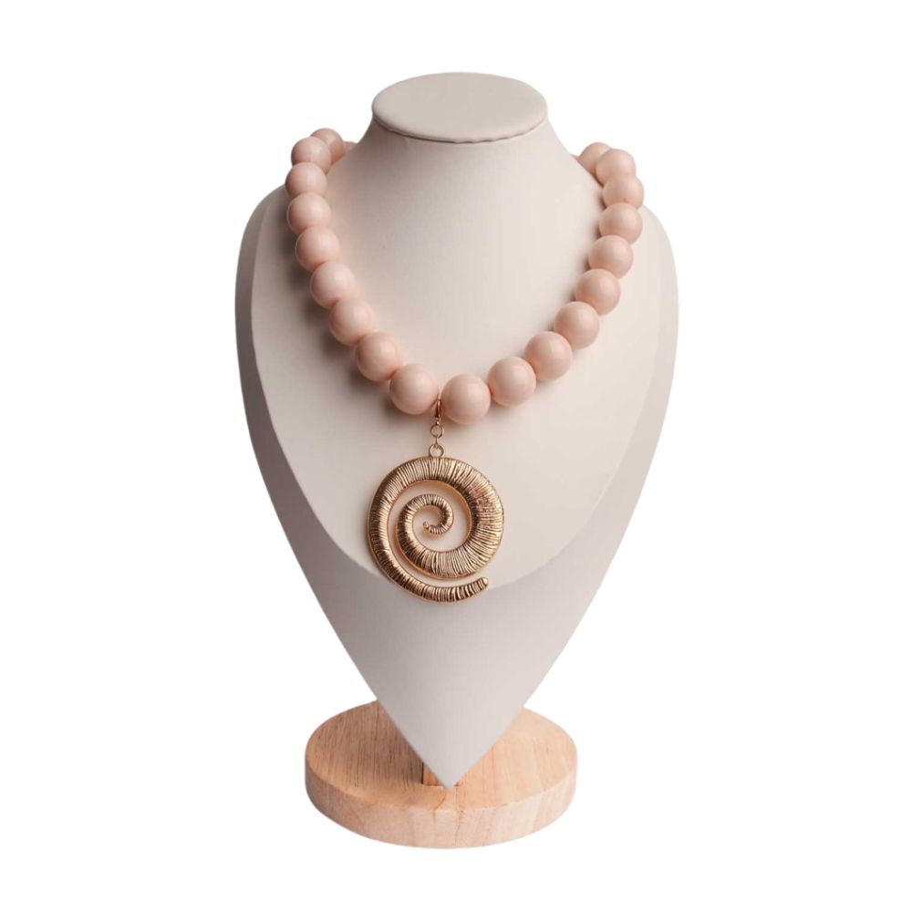 COLLAR CHICLE N°18 CON DIJE ESPIRAL CAREY