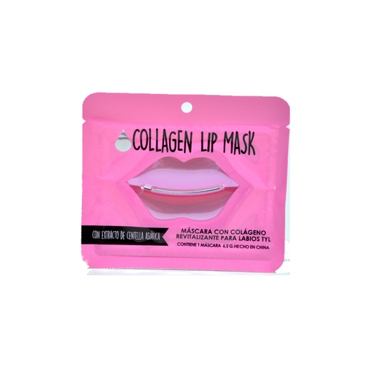 [26587] MASCARA CON COLAGENO PARA LABIOS X UNIDAD