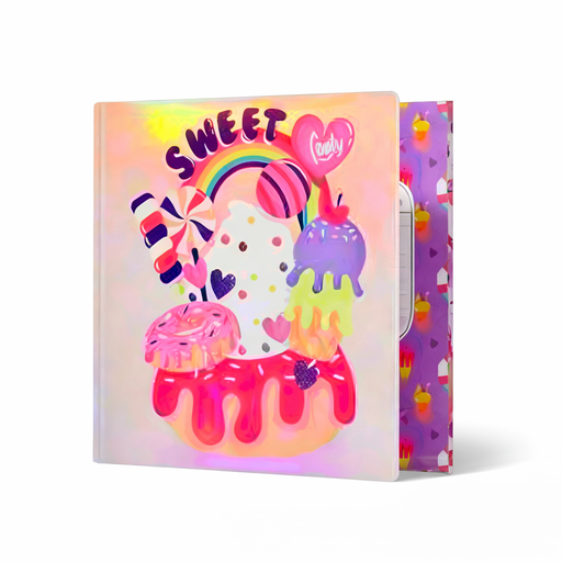 [27359] CARPETA 3 ANILLOS HELADO FOOTY