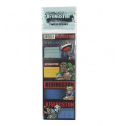 [L4452] Etiquetas por 12 unidades Kevingston
