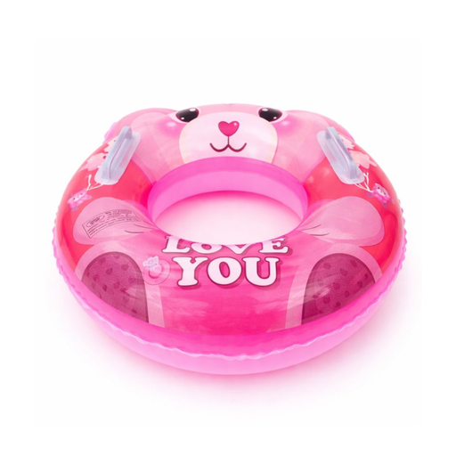 [34698] INFLABLE ESTAMPADO OSO PINK