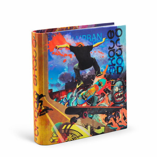 [35272] CARPETA 3 ANILLOS GRAFFITI URBAN SKATE