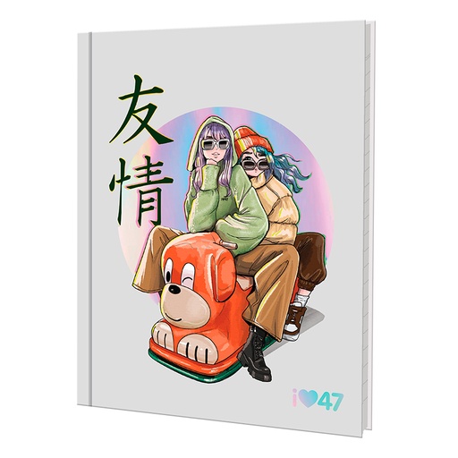 [35389] CUADERNO 16x21 48 HOJAS 47 STREET