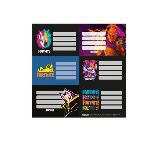 [35394] ETIQUETAS FORTNITE
