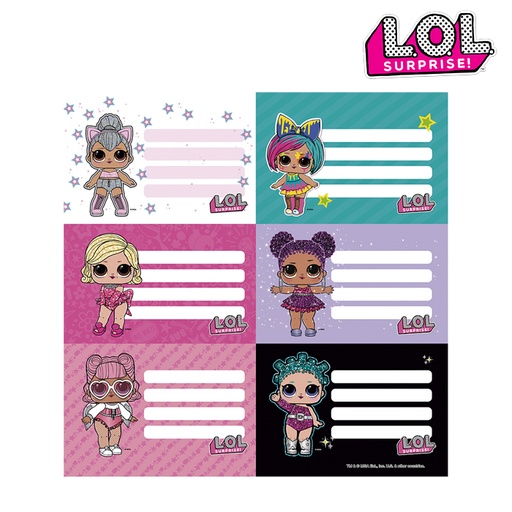[L35525] ETIQUETAS LOL