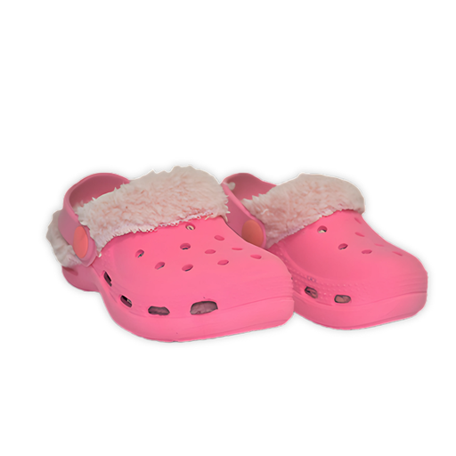[36783] CROCS INFANTIL CON PELUCHE 23/24