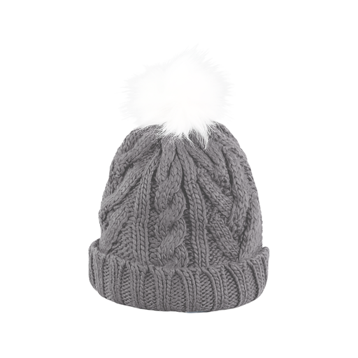 [10883] GORRO DE LANA CON POMPON