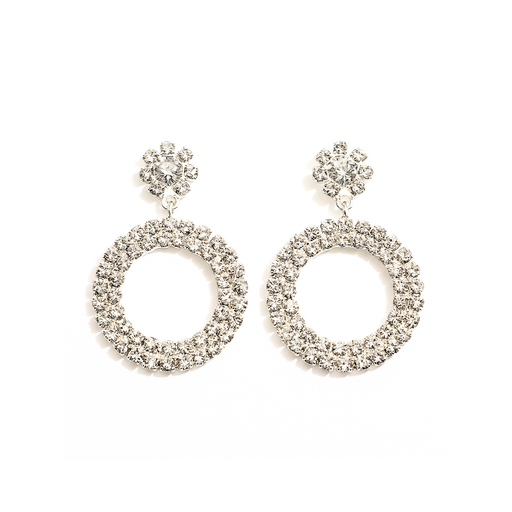 [38732] AROS PASANTE CON STRASS REDONDO