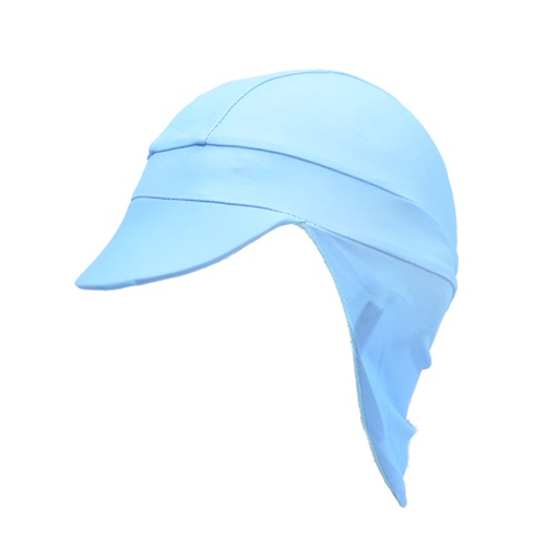 [39451] GORRA INF CON FILTRO UV CELESTE