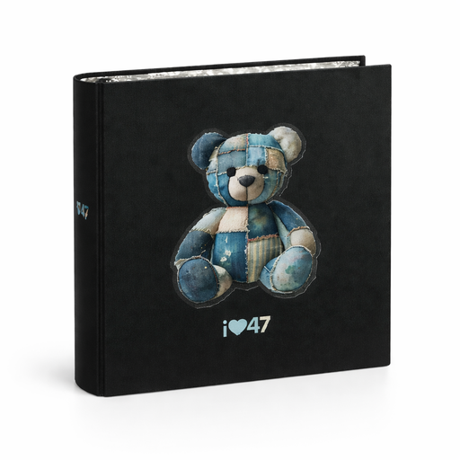 [39670] CARPETA 3 ANILLOS TEDDY 47 STREET