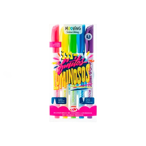 [39937] BIROME MICROFIBRA LUMINOSAS X 5