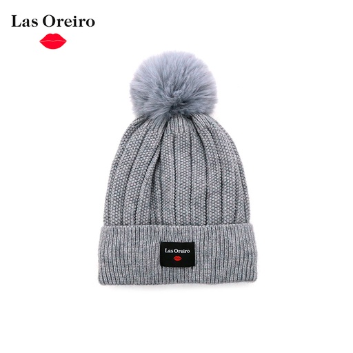 [40761] GORRO CON POMPON OREIRO LOVE