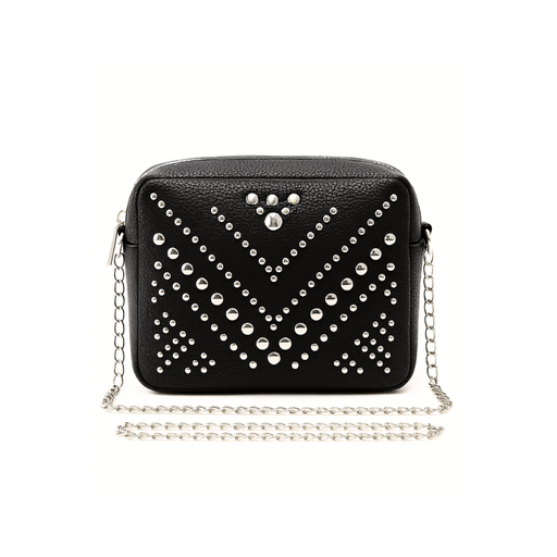 [41340] BANDOLERA CUADRADA CON TACHAS