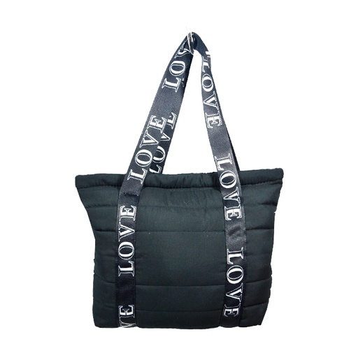 [41540] BOLSO PUFFER C/ CORREA ESTAMPADA