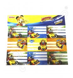 [L13570] ETIQUETAS POR 9 UNIDADES MICKEY MOUSE