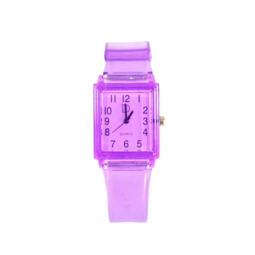 [42483] RELOJ CON MALLA TRANSPARENTE
